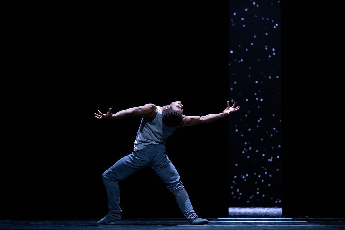 Marcelino Sambe in Light of Passage The Royal Ballet 2025 RBO photo by Camilla Greenwell Marcelino Sambé in Light of Passage, The Royal Ballet, 2025 RBO photo by Camilla Greenwell