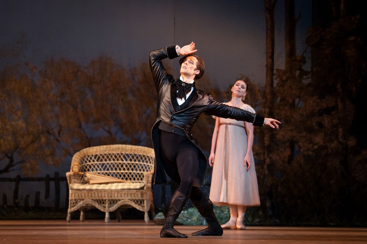 Lukas B Braendsrod Onegin Natalia Osipova Tatiana in Onegin 2025 RBO. Ph Andrej Uspenski Lukas B Brændsrød (Onegin), Natalia Osipova (Tatiana) in Onegin, 2025 RBO. Ph Andrej Uspenski