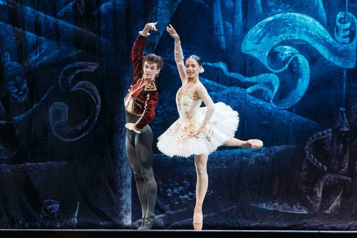 DON QUIXOTE ACT III PAS DE DEUX PALOMA LIVELLARA and MAX BARKER photo by Graham Spicer YGPE 2025 DON QUIXOTE ACT III PAS DE DEUX - PALOMA LIVELLARA and MAX BARKER - photo by Graham Spicer, YGPE 2025
