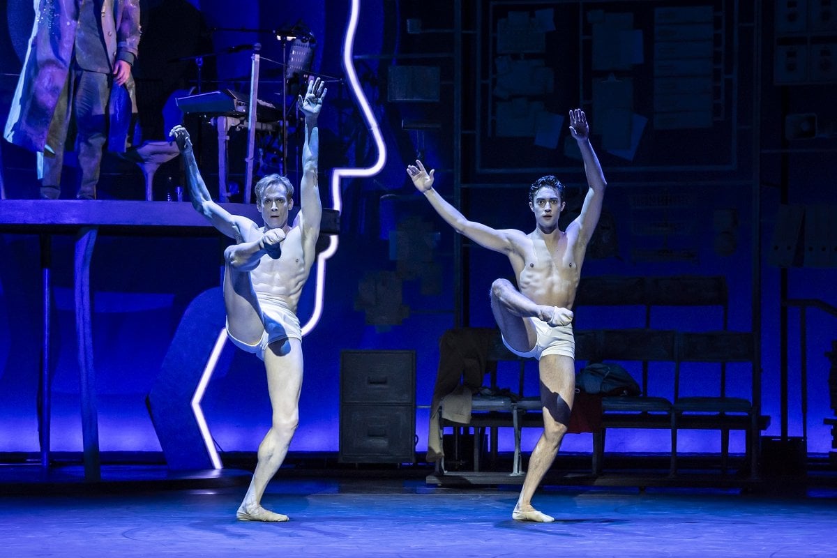 Edward Watson and James Hay in A Single Man ©2025 Johan Persson Edward Watson and James Hay in A Single Man ©2025 Johan Persson