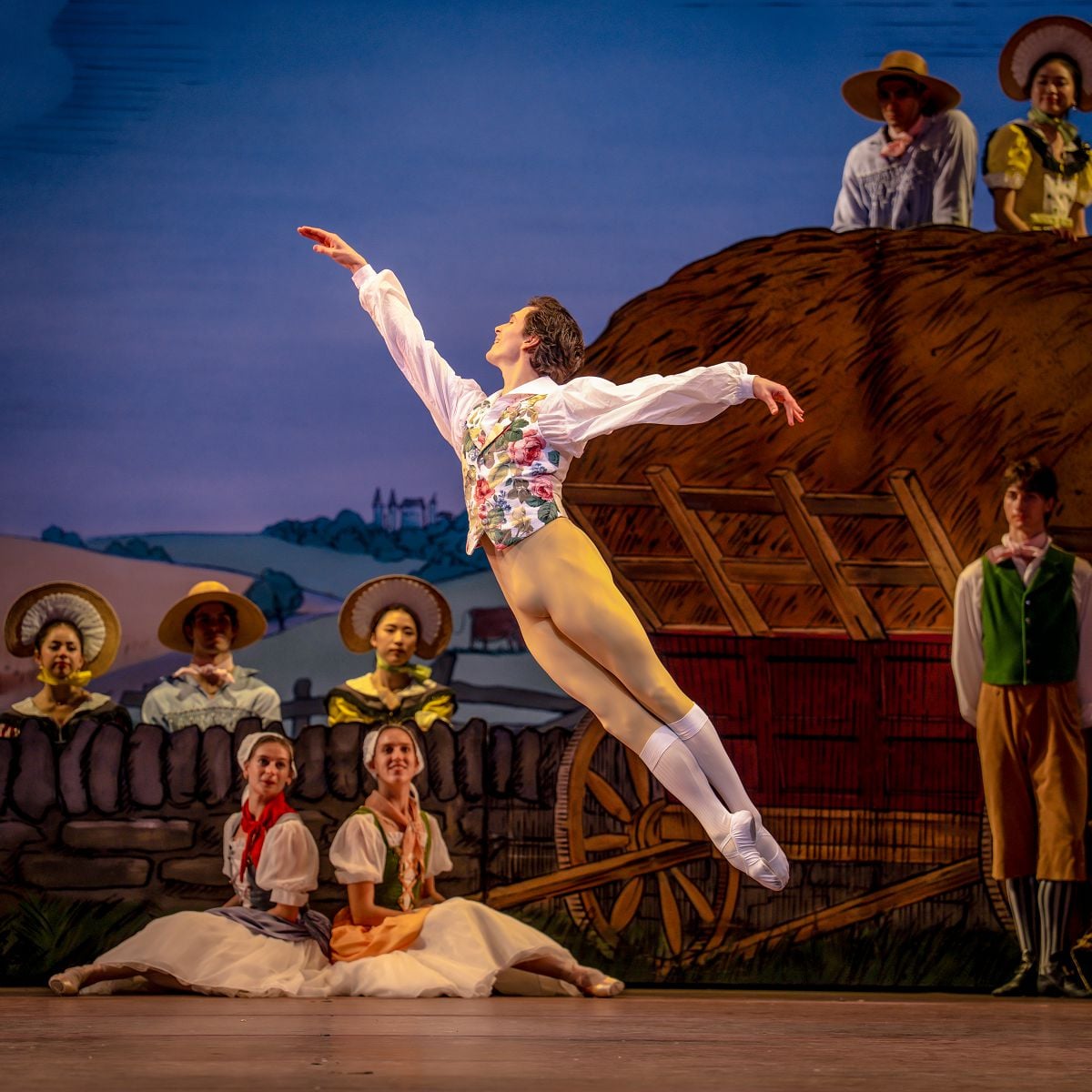 William Bracewell as Colas in La Fille mal gardee The Royal Ballet ©2025 RBO. Photographed by Andrej Uspenski William Bracewell as Colas in La Fille mal gardée, The Royal Ballet ©2025 RBO. Photographed by Andrej Uspenski