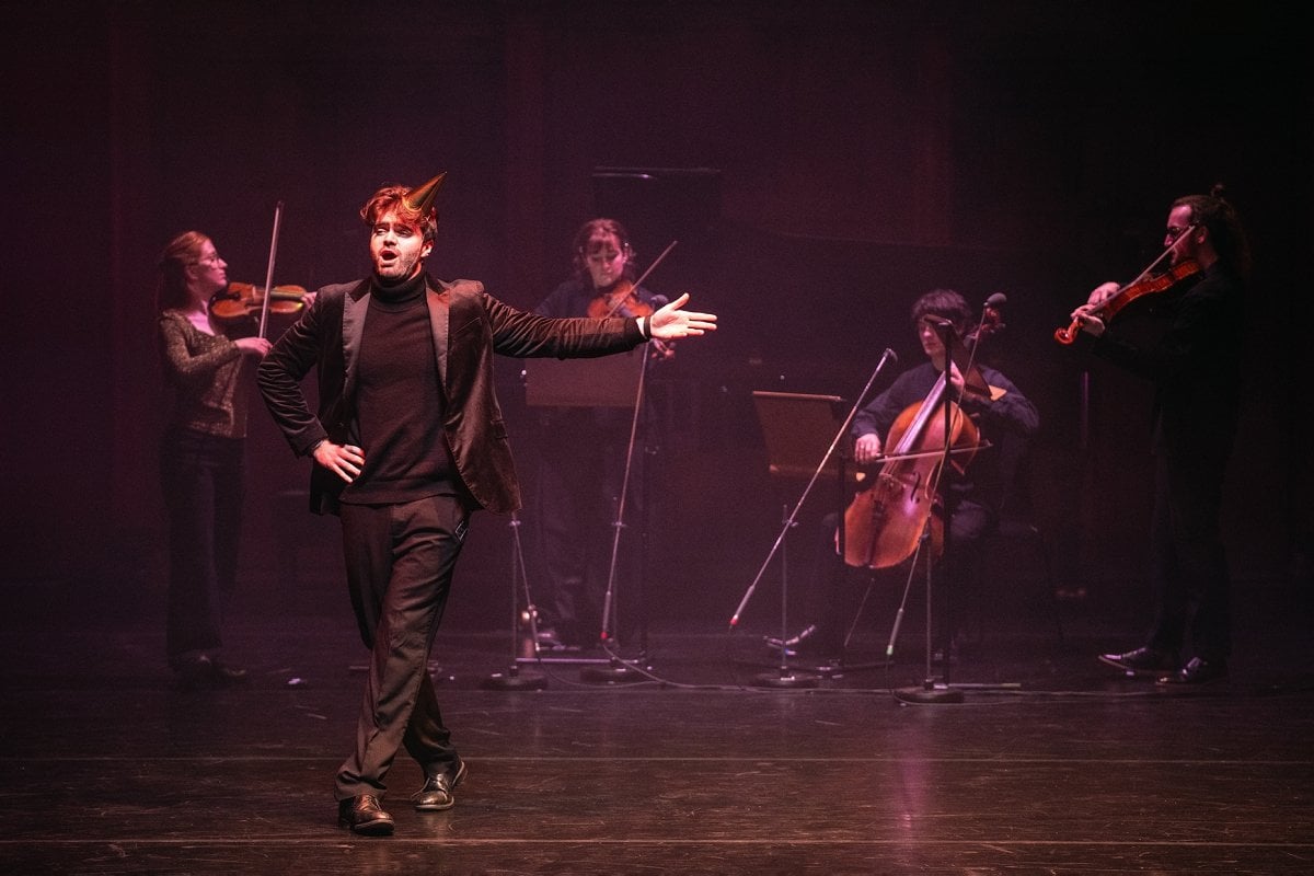Ballet Nights New Years Day Concert. Baritone PATRICK ANDERSON KEEFE and QUARTET CONCRETE photo by Deborah Jaffe Ballet Nights New Year's Day Concert. Baritone PATRICK ANDERSON KEEFE and QUARTET CONCRETE photo by Deborah Jaffe