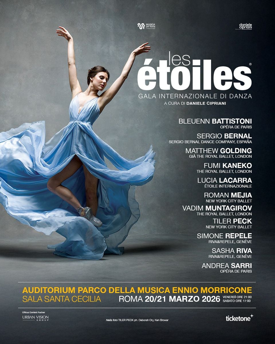 Poster Les etoiles Roma 2026 Poster Les étoiles Roma 2026