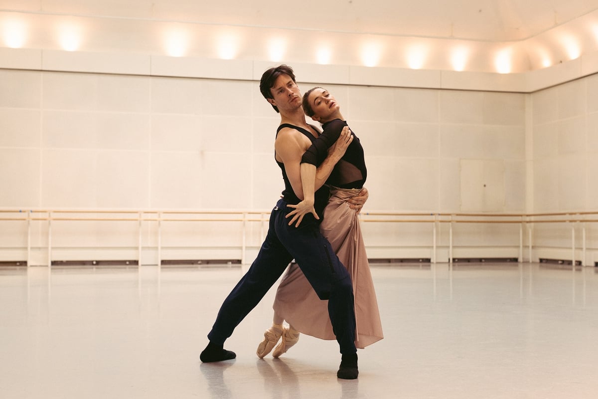 Calvin Richardson and Anna Rose OSullivan in rehearsal for Mayerling ©2026 Melissa Schriek 1 Calvin Richardson and Anna Rose O'Sullivan in rehearsal for Mayerling ©2026 Melissa Schriek (1)