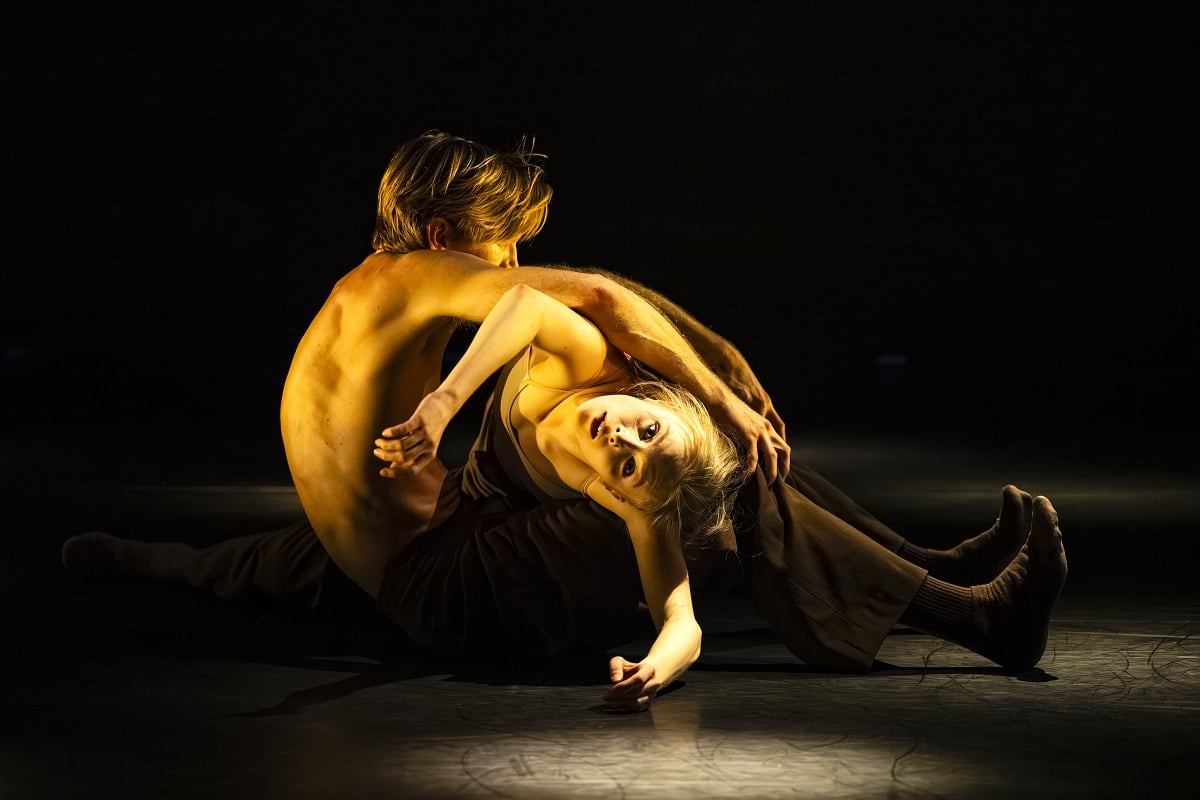 Silas Henriksen and Nell Ramstad Pedersen in undiscovered for International draft works ©2026 Foteini Christofilopoulou Silas Henriksen and Nell Ramstad-Pedersen in undiscovered for International draft works ©2026 Foteini Christofilopoulou