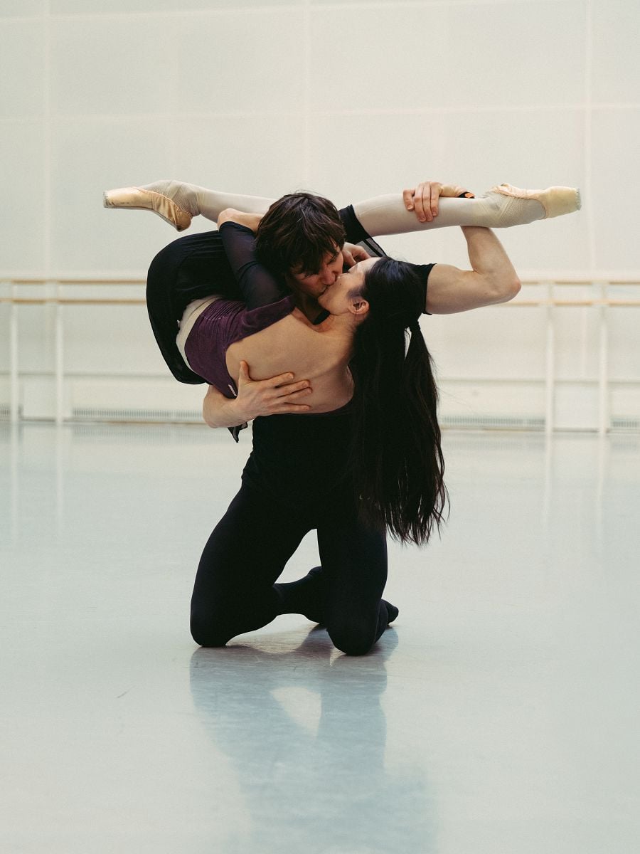 William Bracewell with Fumi Kaneko in rehearsals for Mayerling photo by Melissa Schriek 2026 DSCF3123 William Bracewell with Fumi Kaneko in rehearsals for Mayerling, photo by Melissa Schriek 2026 - DSCF3123