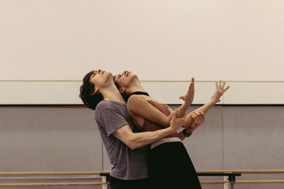 William Bracewell with Leticia Dias in rehearsals for Mayerling photo by Melissa Schriek 2026 5N7A1991 3 William Bracewell with Leticia Dias in rehearsals for Mayerling, photo by Melissa Schriek 2026 - 5N7A1991-3