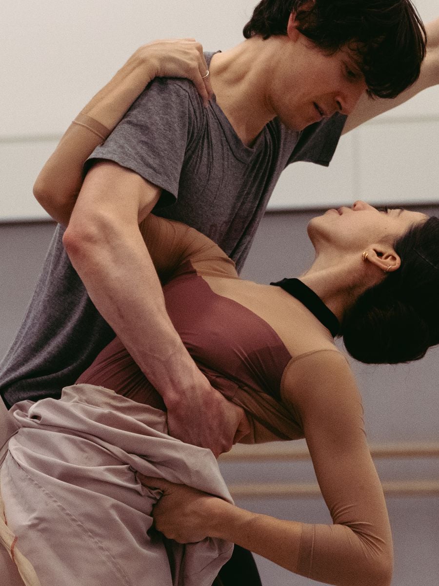 William Bracewell with Leticia Dias in rehearsals for Mayerling photo by Melissa Schriek 2026 DSCF2716 William Bracewell with Leticia Dias in rehearsals for Mayerling, photo by Melissa Schriek 2026 - DSCF2716