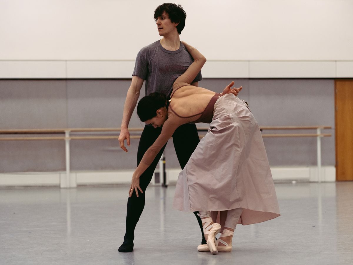 William Bracewell with Leticia Dias in rehearsals for Mayerling photo by Melissa Schriek 2026 DSCF2725 William Bracewell with Leticia Dias in rehearsals for Mayerling, photo by Melissa Schriek 2026 - DSCF2725