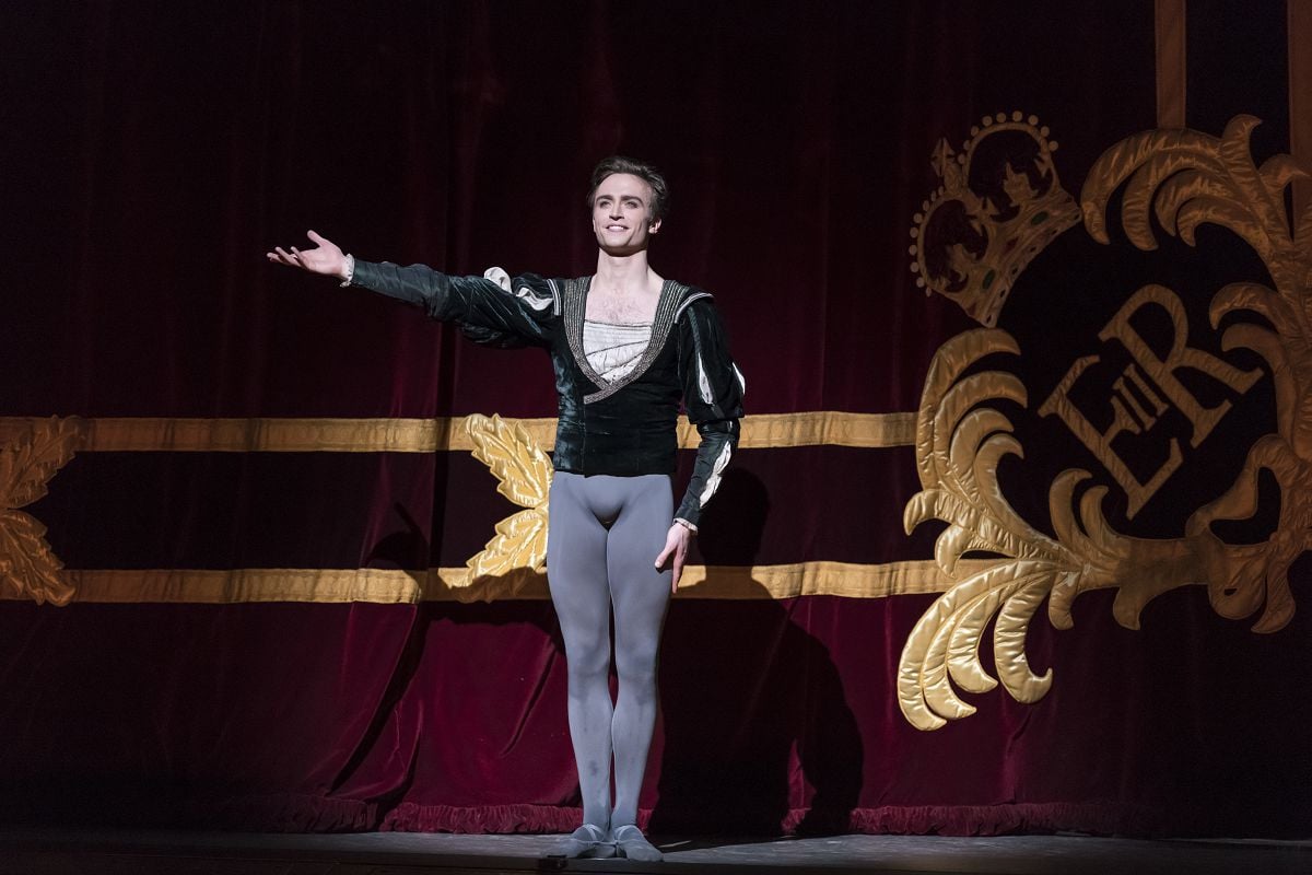 Matthew Ball as Albrecht in Giselle The Royal Ballet ©2018 ROH. Photographed by Bill Cooper Matthew Ball as Albrecht in Giselle, The Royal Ballet ©2018 ROH. Photographed by Bill Cooper