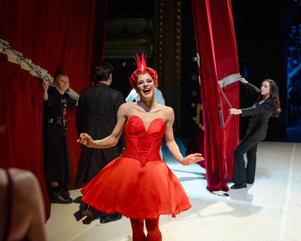 Mayara Magri as The Queen of Hearts in Christopher Wheeldons Alices Adventures in Wonderland The Royal Ballet ©2025 RBO. Photographed by Andrej Uspenski Mayara Magri as The Queen of Hearts in Christopher Wheeldon's Alice's Adventures in Wonderland, The Royal Ballet ©2025 RBO. Photographed by Andrej Uspenski