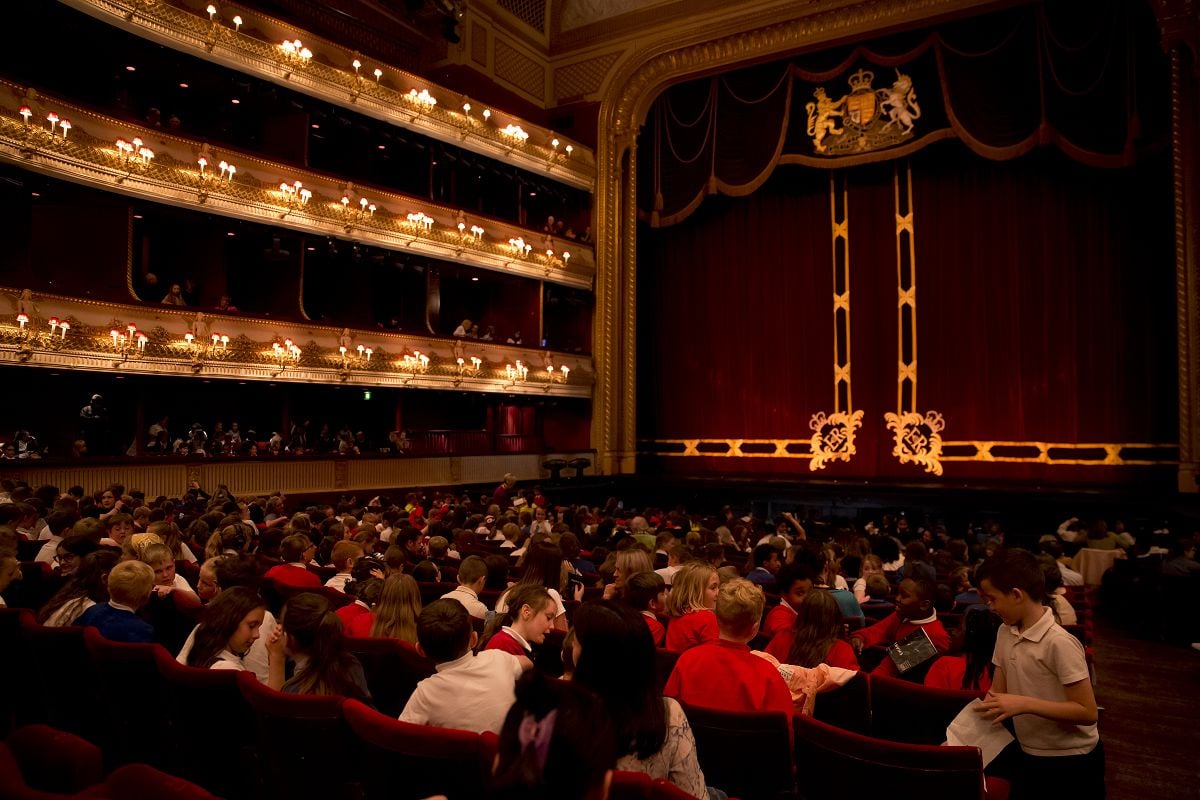 Swan Lake Schools Matinee © 2022 ROH. Photographed by Rachel Cherry Swan Lake Schools' Matinee © 2022 ROH. Photographed by Rachel Cherry