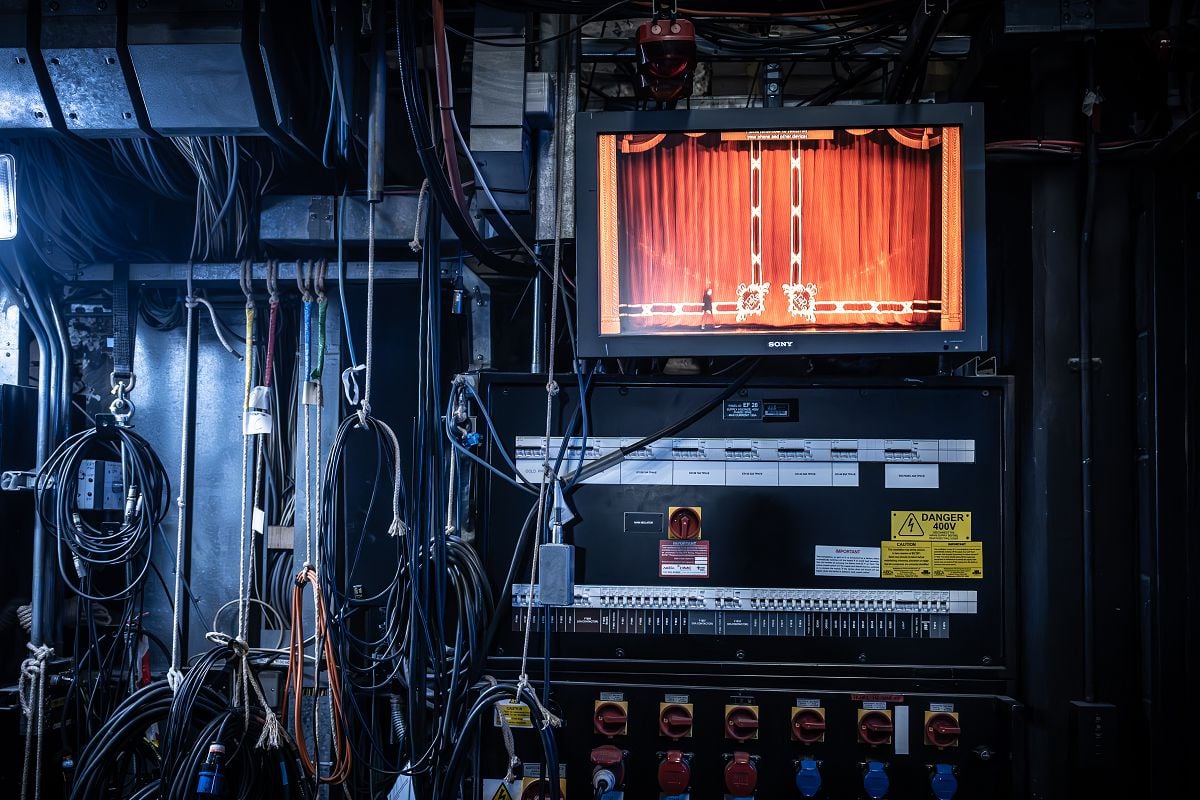 Tosca backstage and side stage The Royal Opera ©2024 Marc Brenner Tosca backstage and side stage, The Royal Opera ©2024 Marc Brenner