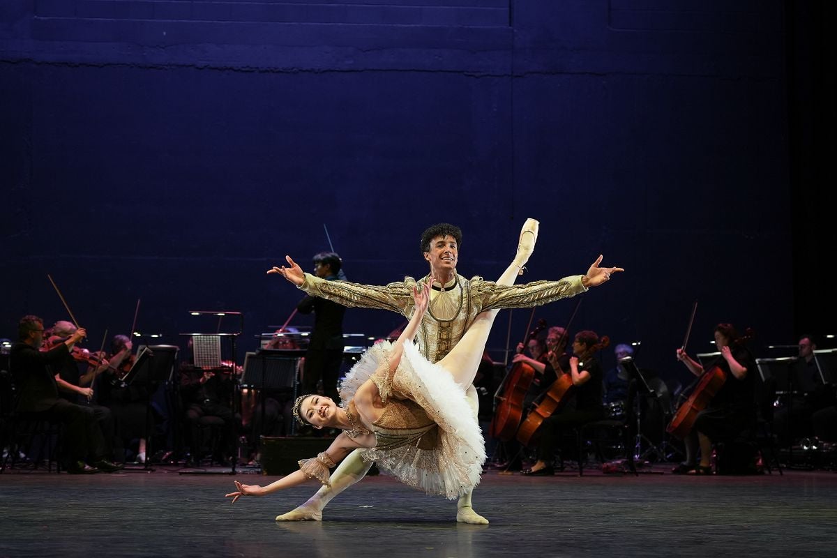 Anri Sugiura and Jacob Wheway Hughes in The Sleeping Beauty pas deux at Emerging Dancer 2026. Image by Isabella Turolla c English National Ballet dupe1 Anri Sugiura and Jacob Wheway Hughes in The Sleeping Beauty pas deux, at Emerging Dancer 2026. Image by Isabella Turolla (c) English National Ballet_dupe1