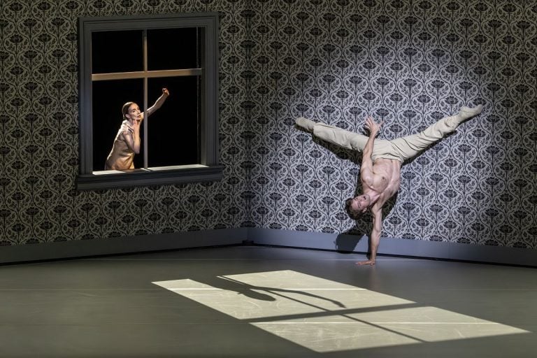 Lauren Cuthbertson and Lukas B. Brændsrød in Shoot the Moon, The Royal Ballet (c)2026 Johan Persson