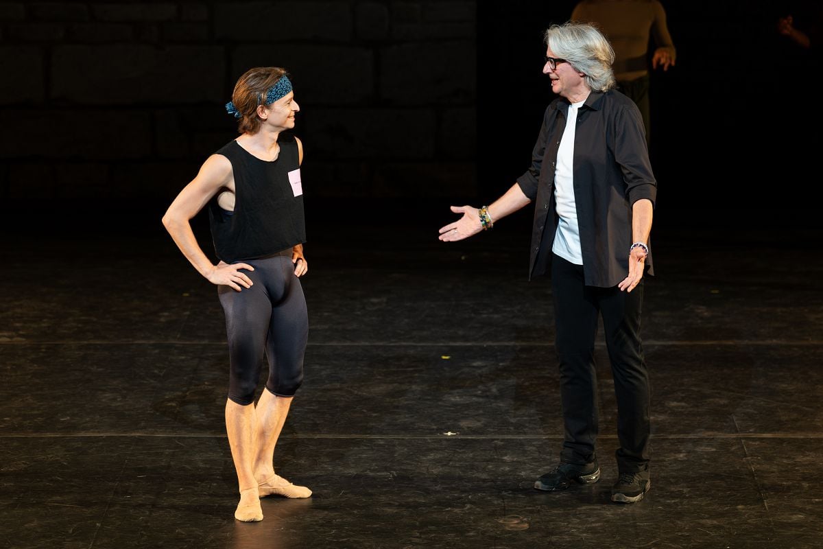 Daniil Simkin with Tomas Karlborg photo Anouk Andrea Boni Daniil Simkin with Tomas Karlborg, photo Anouk Andrea Boni