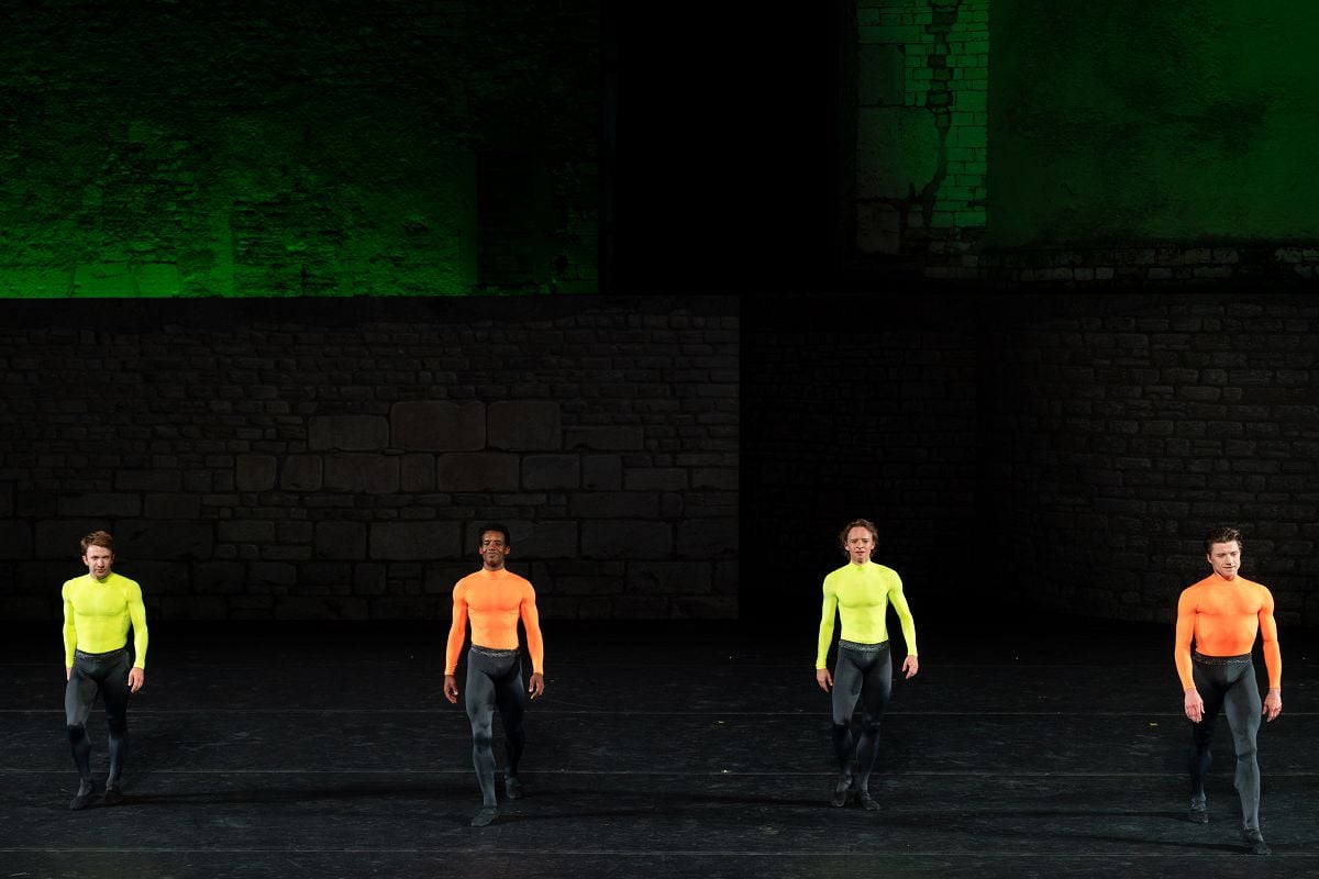 Daniil Simkins Sons of Echo with Johnny McMillan Osiel Gouneo Daniil Simkin and Alban Lendorf in Jack photo by Anouk Andrea Boni Spoleto Festival 2026 Daniil Simkin's Sons of Echo with Johnny McMillan, Osiel Gouneo, Daniil Simkin and Alban Lendorf in Jack - photo by Anouk Andrea Boni - Spoleto Festival 2026