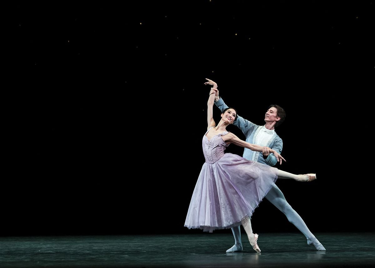 Fumi Kaneko and Vadim Muntagirov in In the Night for Marianela Timeless The Royal Ballet c2026 Maria Helena Buckley Fumi Kaneko and Vadim Muntagirov in In the Night for Marianela Timeless, The Royal Ballet (c)2026 Maria-Helena Buckley