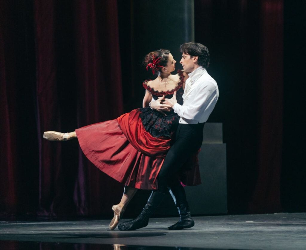 Katherine Barkman and Joseph Walsh in San Francisco Ballets Eugene Onegin. Photo by Lindsey Rallo Katherine Barkman and Joseph Walsh in San Francisco Ballet’s “Eugene Onegin.” Photo by Lindsey Rallo