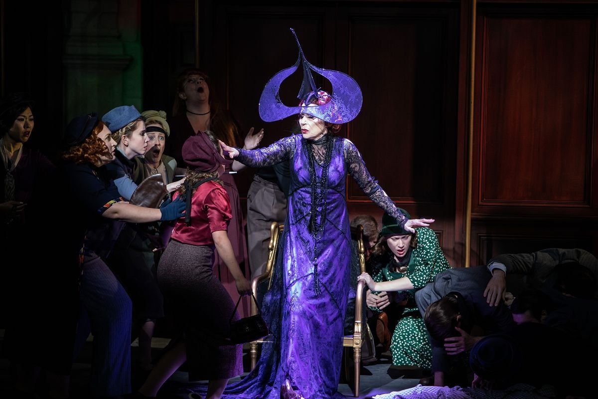 Un ballo in maschera with Rosalind Plowright Opera Holland Park 2019. Photo Ali Wrigh Un ballo in maschera with Rosalind Plowright, Opera Holland Park 2019. Photo Ali Wrigh