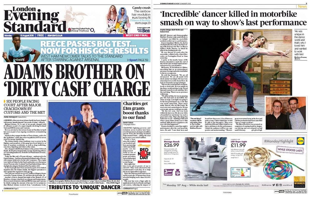 Elliott Franks in print dance 6 Elliott Franks in print - dance - 6