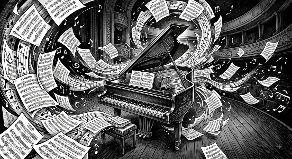 Piano illustration Piano illustration - Leone Magiera