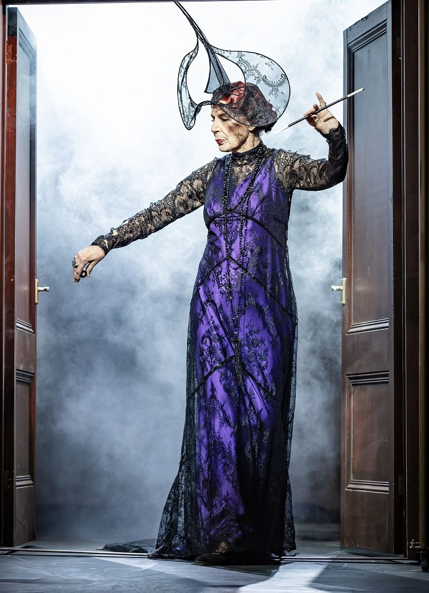 Rosalind Plowright as Madame Arvidson Opera Holland Park 2026 photo Craig Fuller 1 Rosalind Plowright as Madame Arvidson, Opera Holland Park 2026 - photo Craig Fuller - 1