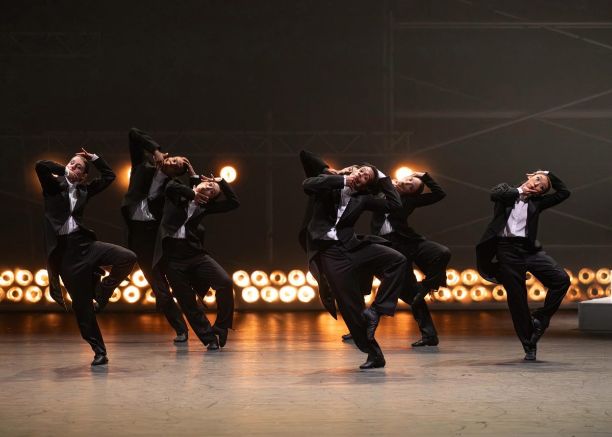 English National Ballet dancers performing Micaela Taylors Bow Out in Rhythm Riot (c) Photography by ASH 12