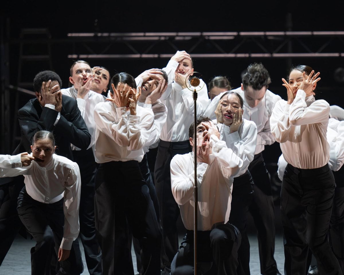 English National Ballet dancers performing Micaela Taylors Bow Out in Rhythm Riot (c) Photography by ASH 2