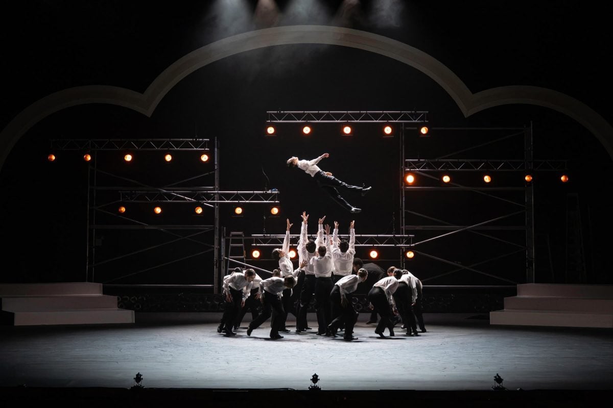 English National Ballet dancers performing Micaela Taylors Bow Out in Rhythm Riot (c) Photography by ASH 6