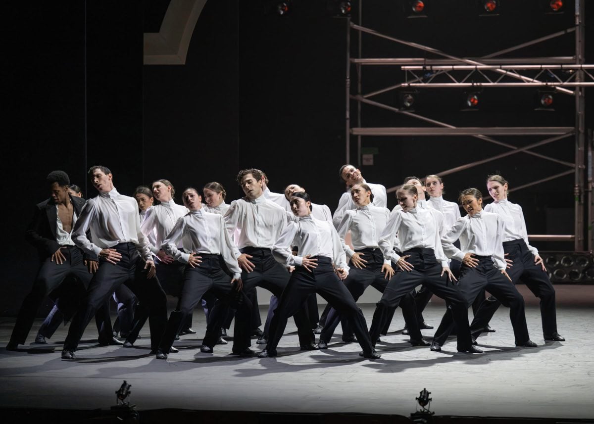 English National Ballet dancers performing Micaela Taylors Bow Out in Rhythm Riot (c) Photography by ASH 9