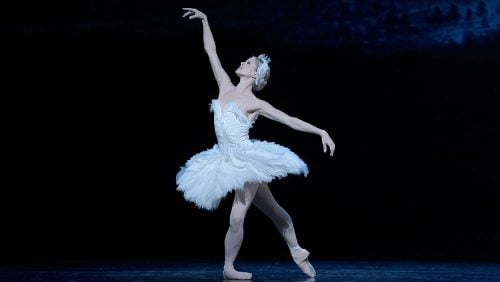 Heather Ogden in Swan Lake. Photo by Karolina Kuras