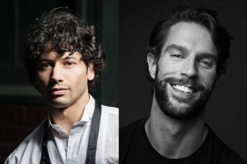 Herman Cornejo (photo Lucas Chilczuk) and James Whiteside (photo Emil Cohen)