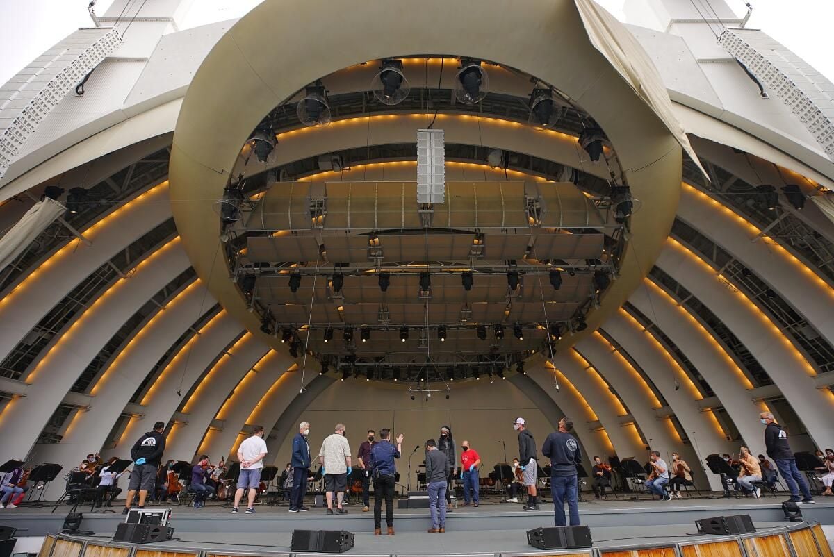 Hollywood Bowl. Photo courtesy of the LA Phil Hollywood Bowl. Photo courtesy of the LA Phil