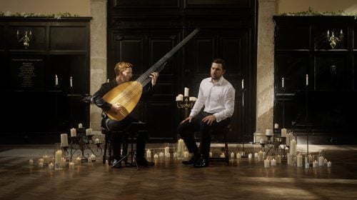 Kieran White and Daniel Murphy , part of Bellot Ensemble’s album project Cupid’s Ground Bass (First Hand Records 2025)