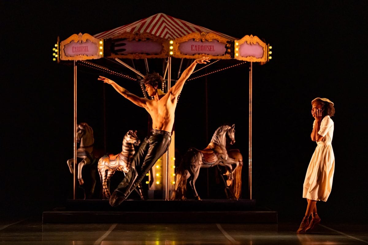 Liliom - Joffrey Company Artists José Pablo Castro Cuevas and Laila Madison - Photo by