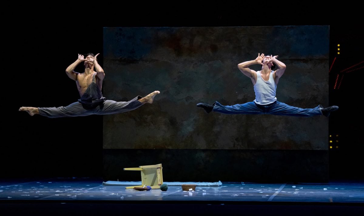 Liliom - Joffrey Company Artists José Pablo Castro Cuevas and Reed Henry - Photo by Cheryl Mann