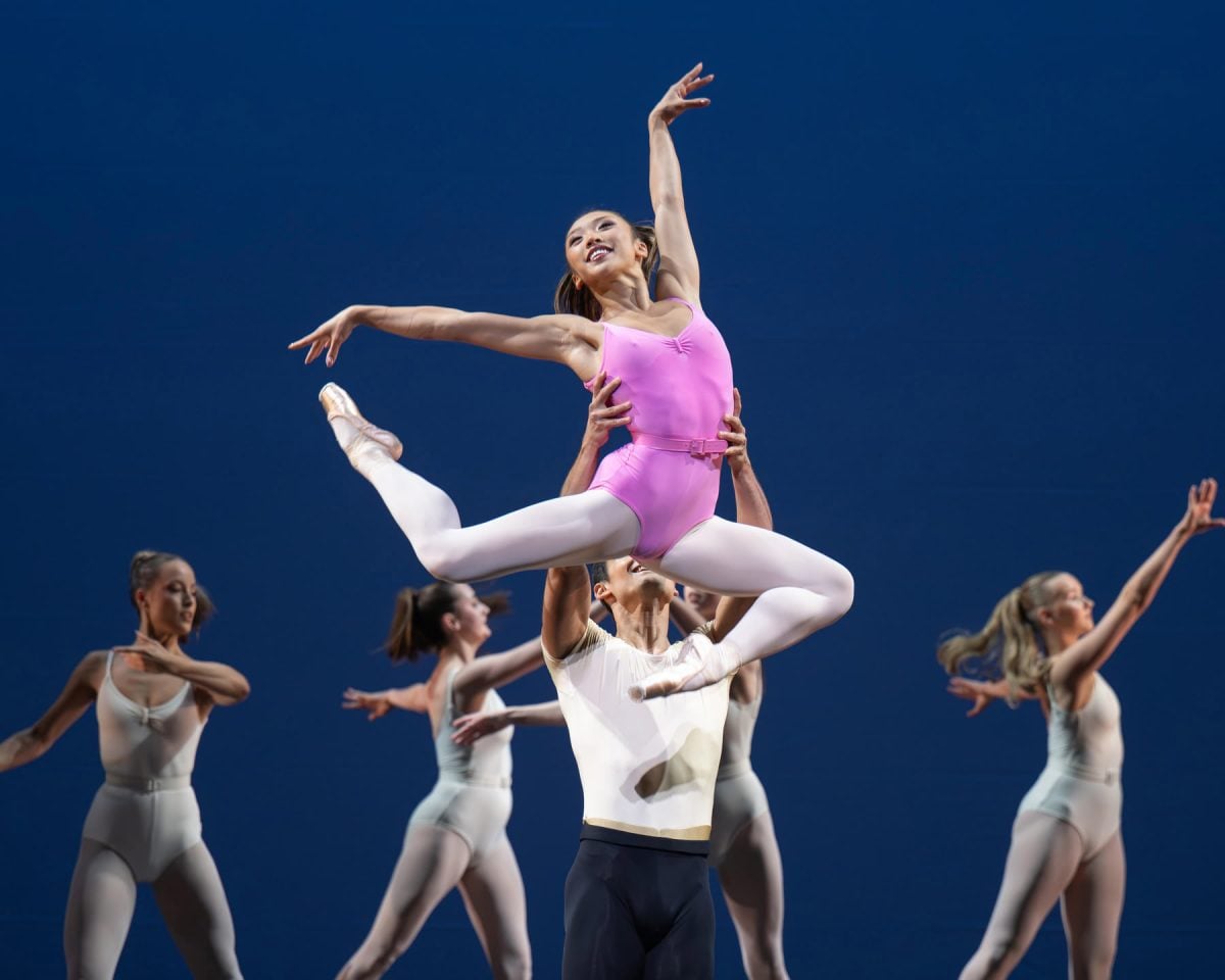 Swanice Luong and Daniel McCormick performing Symphony in Three Movements by George Balanchine in Rhythm Riot (c) Photography by ASH 2