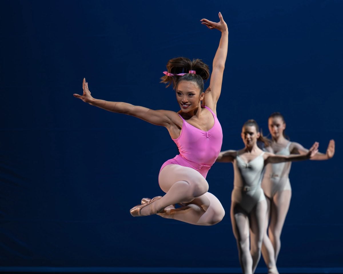 Swanice Luong performing Symphony in Three Movements by George Balanchine in Rhythm Riot (c) Photography by ASH