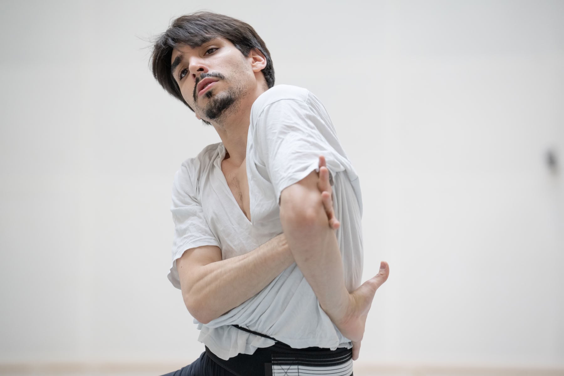 Cesar Corales The Winters Tale in rehearsal c2024 ROH. Photographed by Andrej Uspenski Cesar Corales, The Winter's Tale in rehearsal (c)2024 ROH. Photographed by Andrej Uspenski