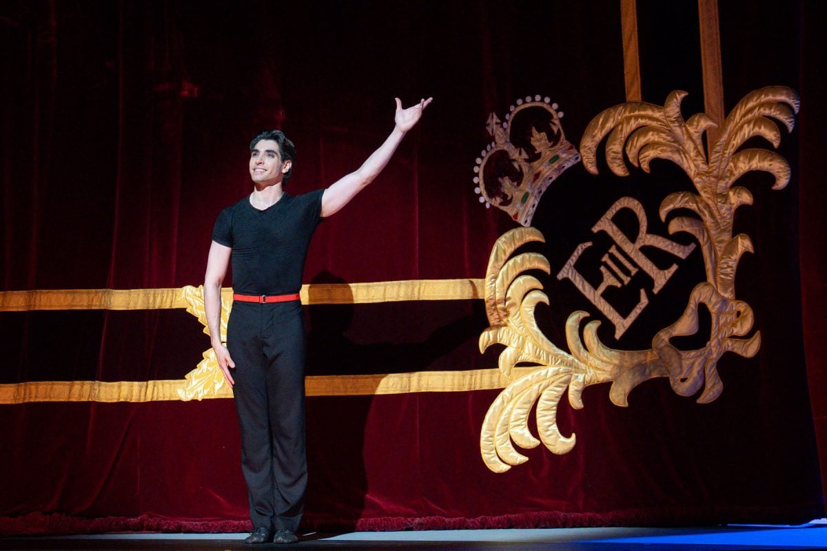 Cesar Corrales curtain call for Christopher Wheeldons An American in Paris The Royal Ballet c2025 RBO. Photographed by Andrej Uspenski Cesar Corrales' curtain call for Christopher Wheeldon's An American in Paris, The Royal Ballet (c)2025 RBO. Photographed by Andrej Uspenski