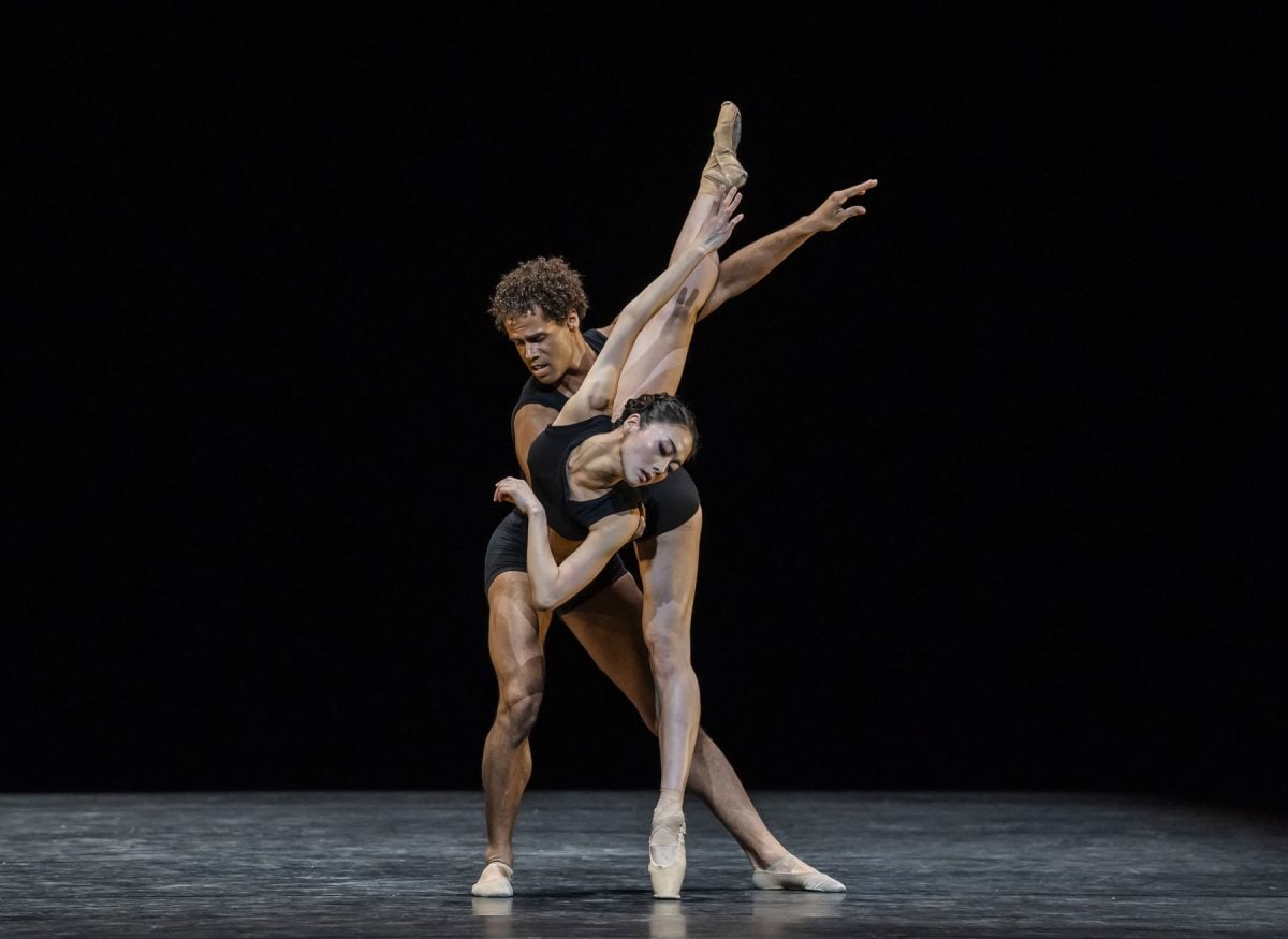 Joseph Sissens and Sae Maeda in Wayne McGregors Nimbus as part of A Centenary Celebration The Royal Ballet ©2026 Tristram Kenton Joseph Sissens and Sae Maeda in Wayne McGregor’s Nimbus as part of A Centenary Celebration, The Royal Ballet ©2026 Tristram Kenton