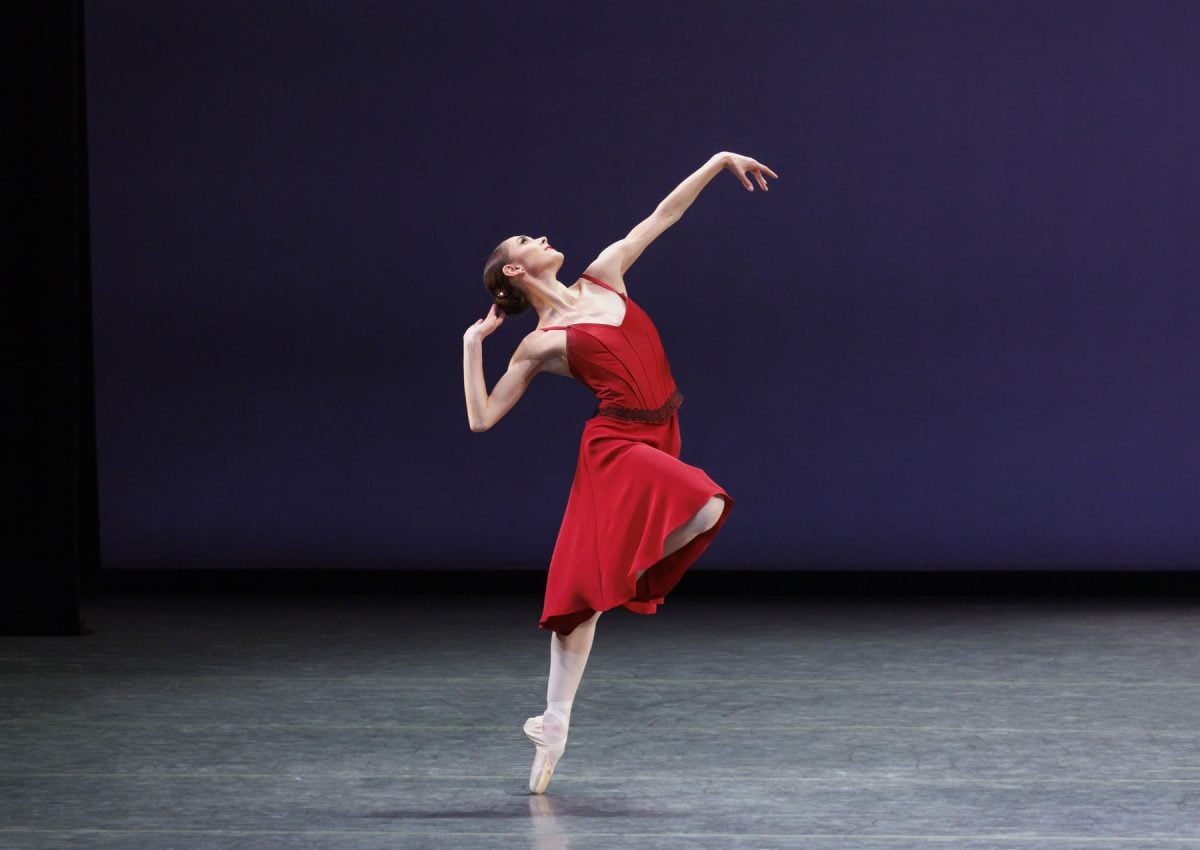 Kloe Walker in Tiler Peck’s Symphonie Espagnole. Photo credit Erin Baiano