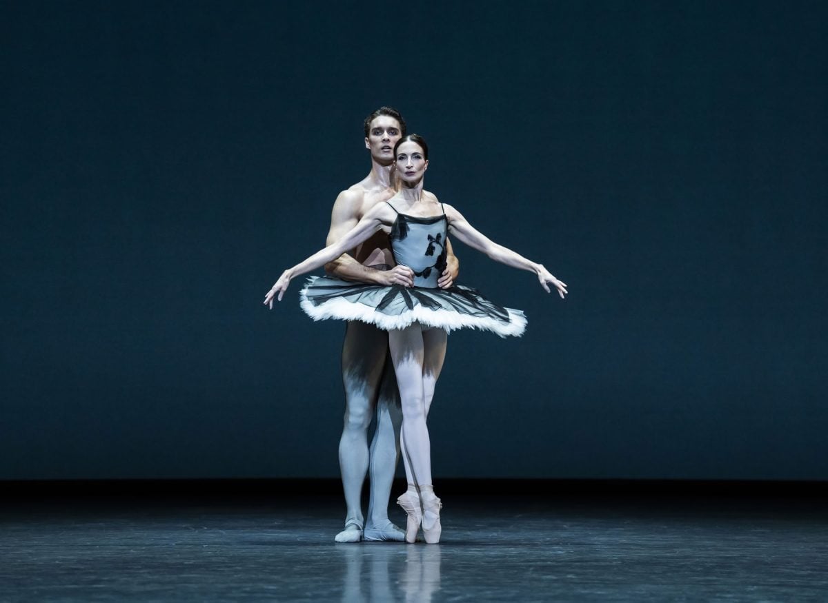 Lukas B. Braendsrod and Lauren Cuthbertson in Christopher Wheeldons Beautiful Shadow as part of A Centenary Celebration The Royal Ballet ©2026 Tristram Kenton Lukas B. Brændsrød and Lauren Cuthbertson in Christopher Wheeldon’s Beautiful Shadow as part of A Centenary Celebration, The Royal Ballet ©2026 Tristram Kenton