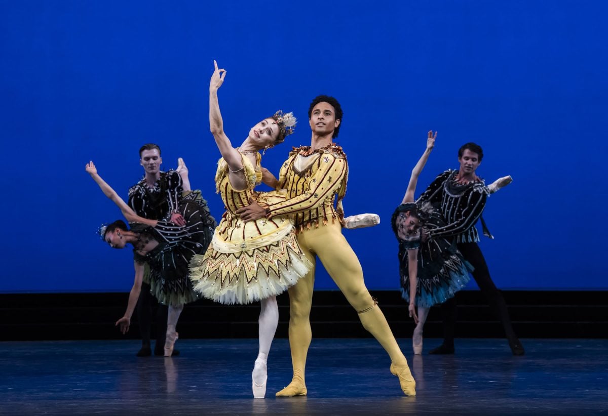 Marianela Nunez and Patricio Reve in Birthday Offering as part of A Centenary Celebration The Royal Ballet ©2026 Tristram Kenton Marianela Nuñez and Patricio Revé in Birthday Offering as part of A Centenary Celebration, The Royal Ballet ©2026 Tristram Kenton