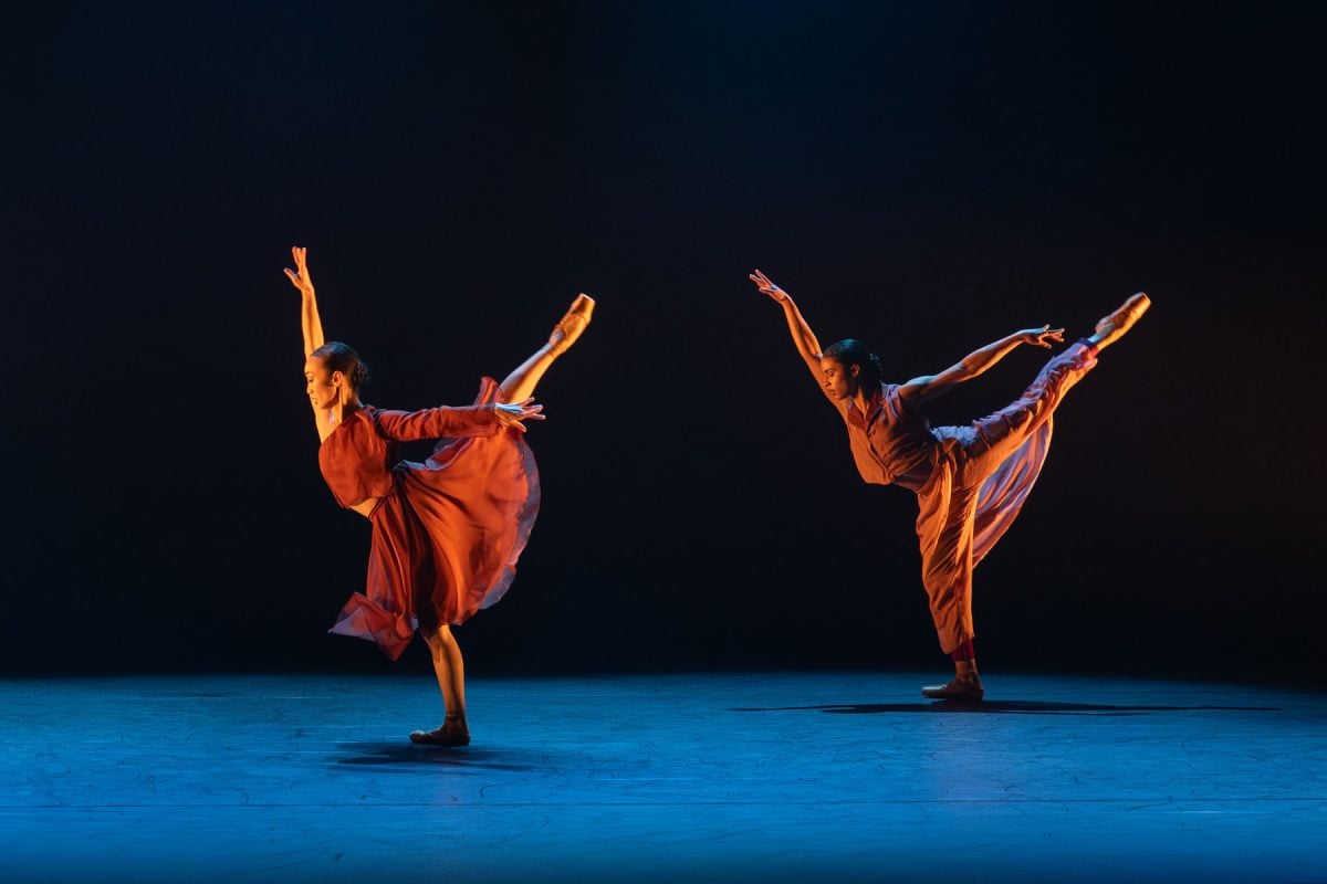 Megan Chiu and Helga Paris Morales in … all towards hope Ballet Black Ballet Black at 25 photo by ASH Megan Chiu and Helga Paris-Morales in … all towards hope - Ballet Black, Ballet Black at 25, photo by ASH
