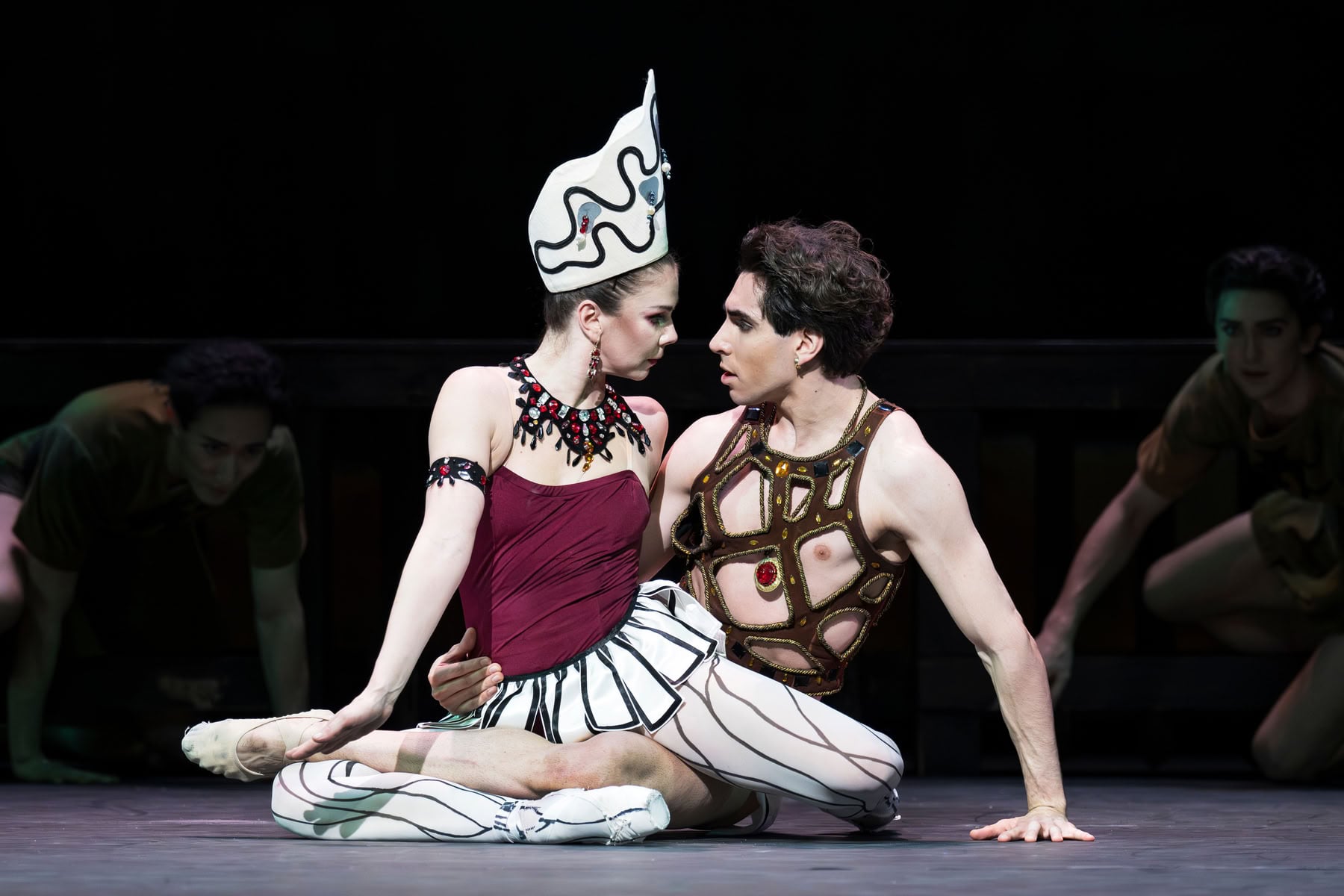 Natalia Osipova as The Siren and Cesar Corrales as The Prodigal Son in George Balanchines Prodigal Son The Royal Ballet c2025 Foteini Christofilopoulou Natalia Osipova as The Siren and Cesar Corrales as The Prodigal Son in George Balanchine's Prodigal Son, The Royal Ballet (c)2025 Foteini Christofilopoulou