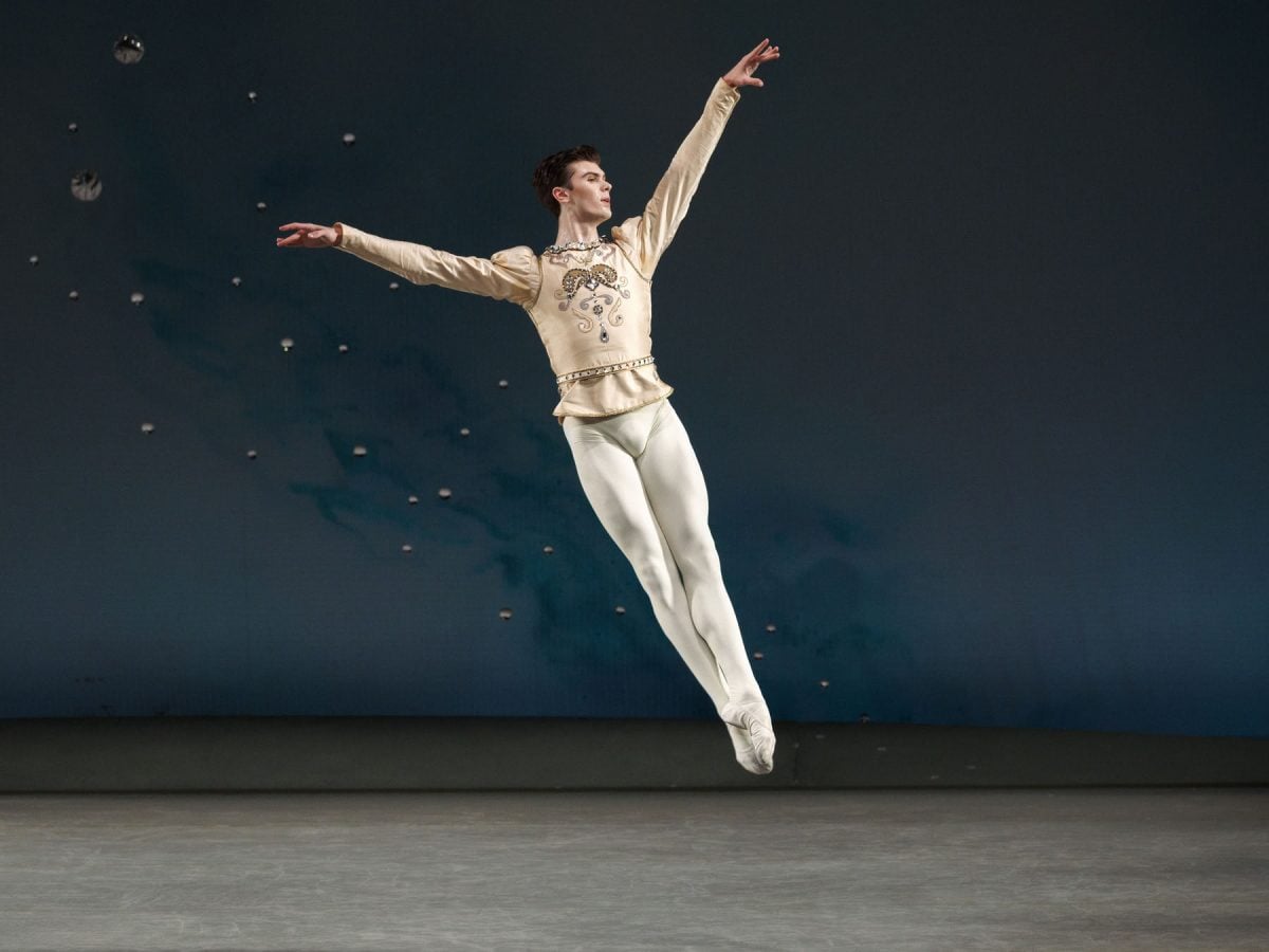 Owen Flacke in “Diamonds” from George Balanchine’s Jewels. Photo credit Erin Baiano
