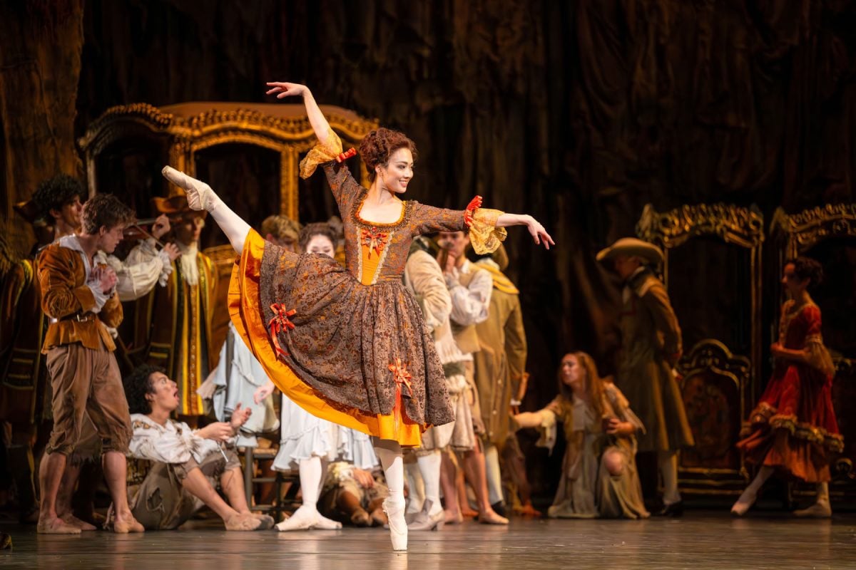 Sae Maeda as Lescauts Mistress in Manon The Royal Ballet ©2026 Mihaela Bodlovic Sae Maeda as Lescaut’s Mistress in Manon, The Royal Ballet ©2026 Mihaela Bodlovic