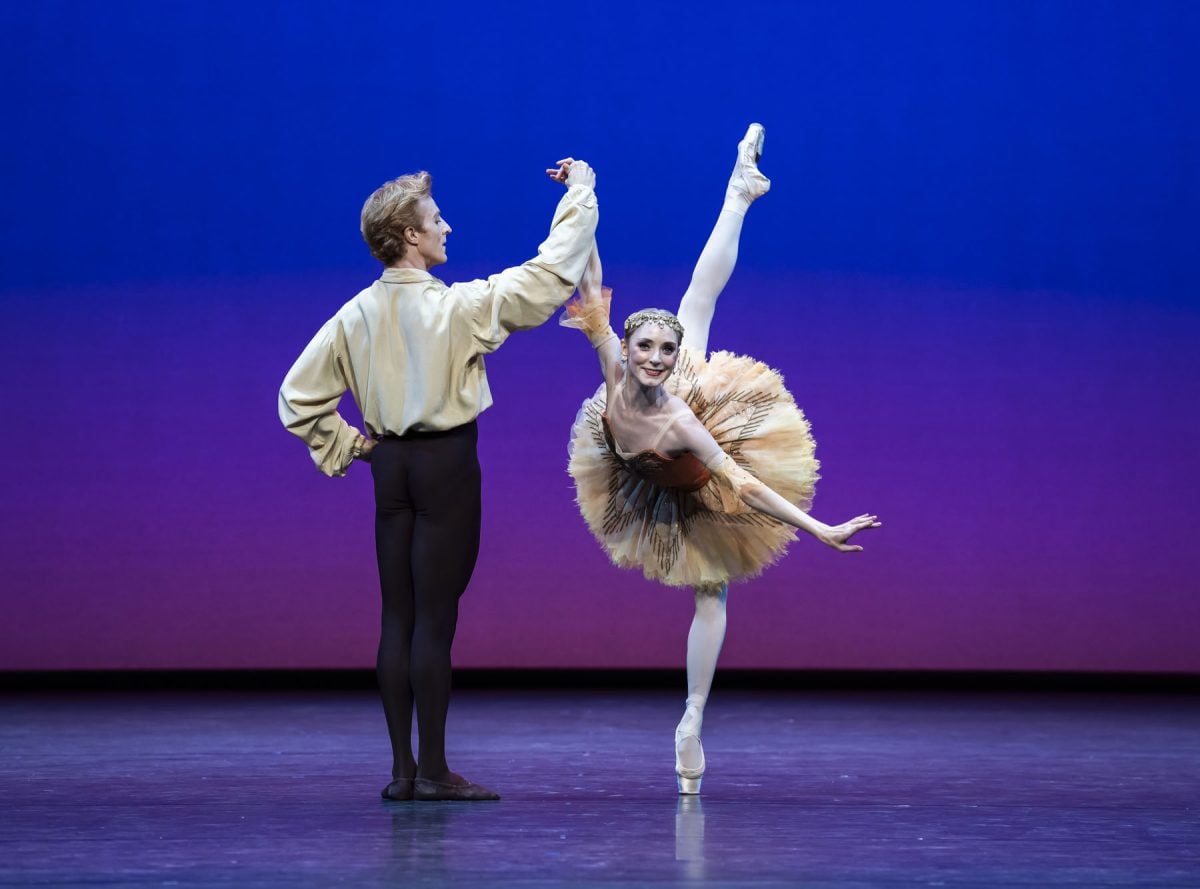Steven McRae and Sarah Lamb in Danse Russe as part of A Centenary Celebration The Royal Ballet ©2026 Tristram Kenton Steven McRae and Sarah Lamb in Danse Russe as part of A Centenary Celebration, The Royal Ballet ©2026 Tristram Kenton